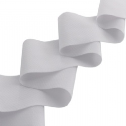 Anti-slip power band elastic for cycling jerseys waistband and leg open