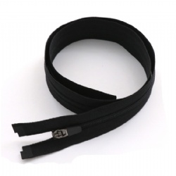 nylon open end visible zipper with plastic puller for cycling jersey