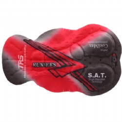 Coolmax cycling silica gel chamois pad for men mountain biking pants
