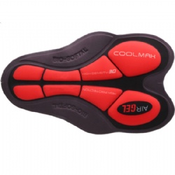 Comfortable coolmax 3D cycling chamois padding with silicone gel