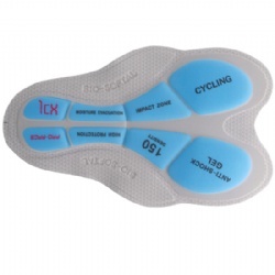 Multi-Density cycling gel pads mens road bike chamois for Long rides
